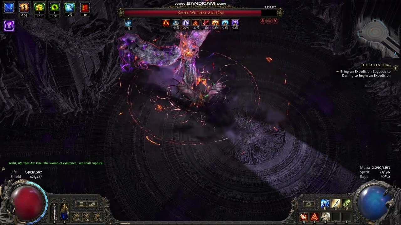 1 hit spear stab t4 xesht