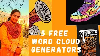 How to make a Word Cloud using Free Online Generators? I [5 Word Cloud Generators]