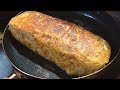 30 Eggs, Amazing GIANT Rolled Omelet - Korean Street Food