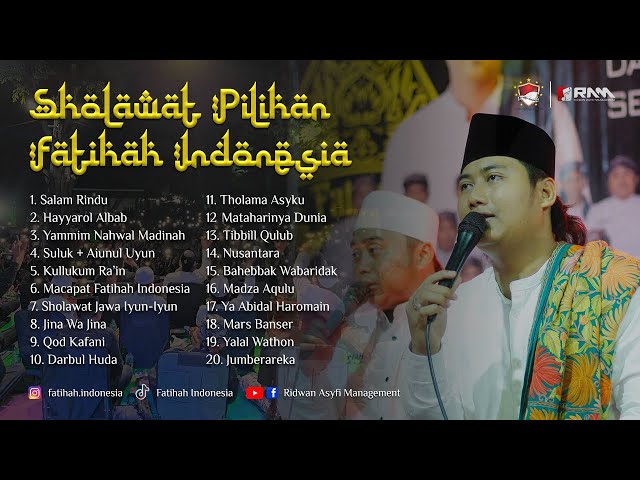 SHOLAWAT PILIHAN FATIHAH INDONESIA 2023 class=