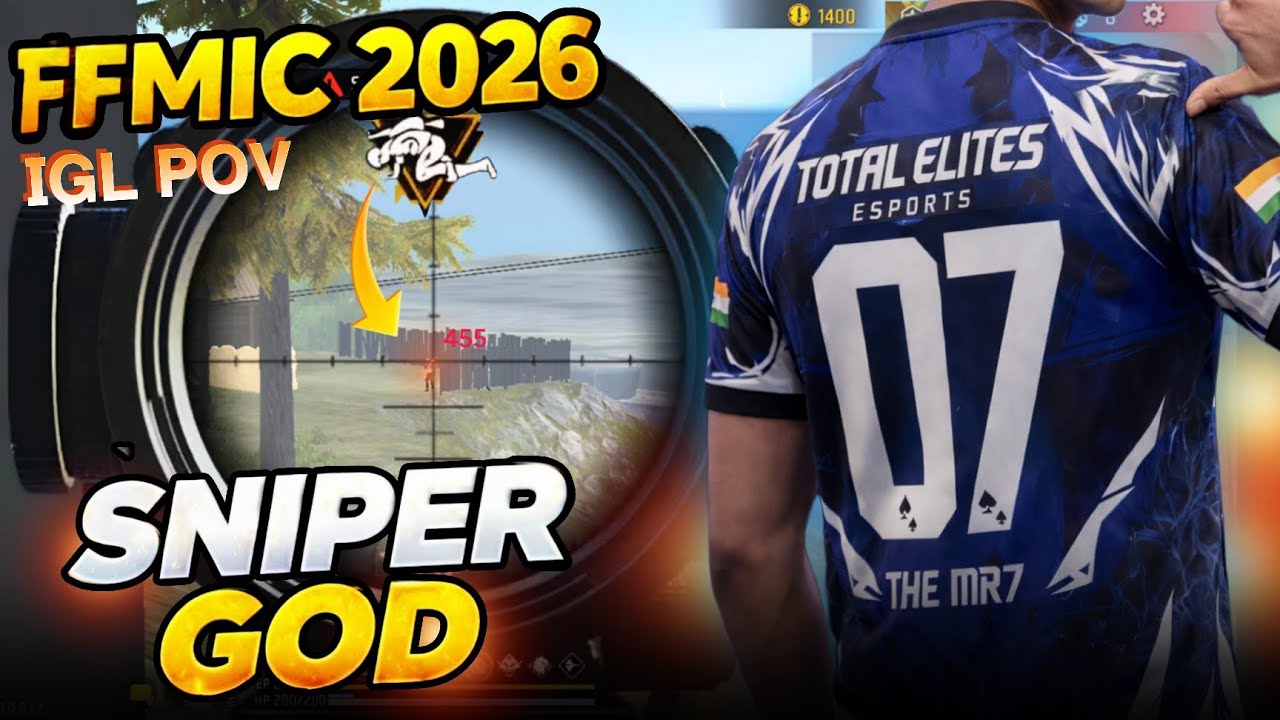 THE SNIPER GOD 👑🎯 AKA DEMON SNIPER | SNIPER HIGHLIGHTS | FFMIC 2026 | FT. @THExMR7 