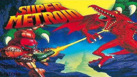 Super Metroid - 100% - Walkthrough - Crateria Part 2