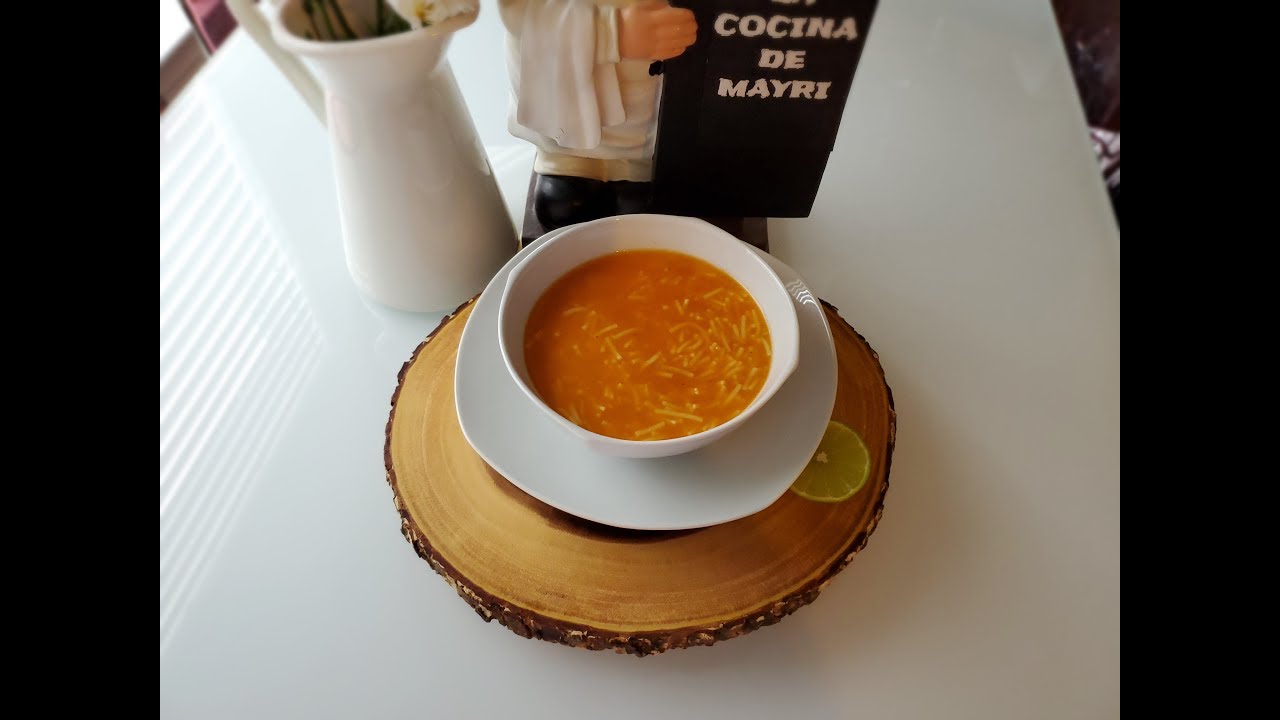 SOPA DE FIDEO EN LA INSTANT POT
