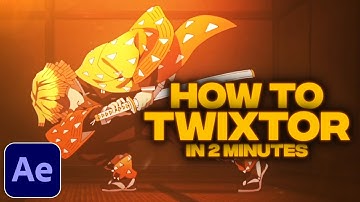 Twixtor Tutorial in 2 MINUTES | After Effects AMV Tutorial | Smooth Twixtor Tutorial 2021