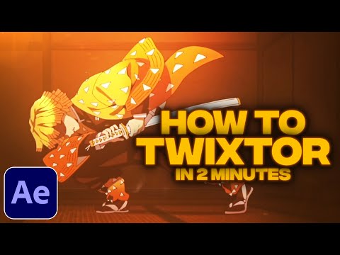 Twixtor Tutorial in 2 MINUTES | After Effects AMV Tutorial | Smooth Twixtor Tutorial 2021