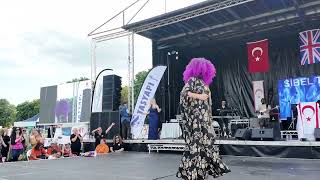 Sibel Tüzün 8.Kıprıs Türk Kültür Festivalinde Sahne Aldı