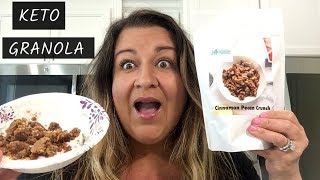 LOLLI’S LOW CARB GRANOLA!!!! WHAT I EAT TO LOSE WEIGHT ON A KETOGENIC LIFESTYLE