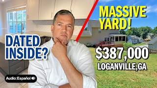 Loganville GA Real Estate: The Trade-Off You Make for a $387,000 Home with a HUGE Backyard.