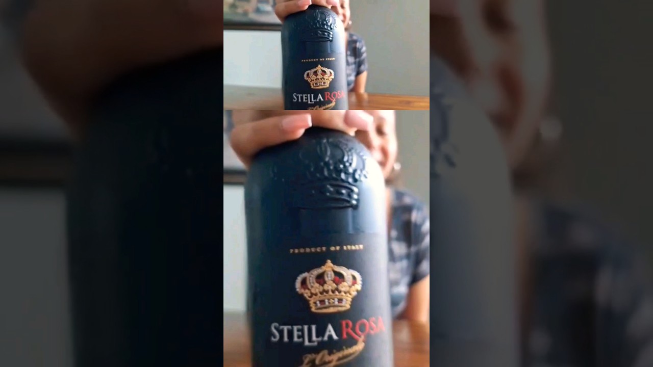 Ever tried Stella Rosa Black? #smifandlaly #winewhiskeywalkingdead #winelovers #wine #thewalkingdead