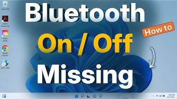 Bluetooth aan/uit-optie verdwenen uit Windows 11: Oplossing