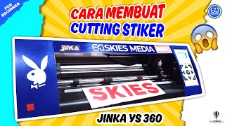 TUTORIAL LENGKAP Cutting Stiker dengan Mesin Jinka YS-360 🔥 screenshot 3