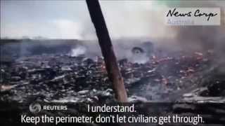 Видео, снятое после крушения Видео, снятое после крушения