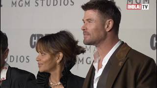 Chris Hemsworth Y Halle Berry Estrenan En Los Ángeles Su Nueva Película Crime 101.