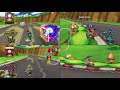 Mario Kart Wii 3 player vs Bots 150cc