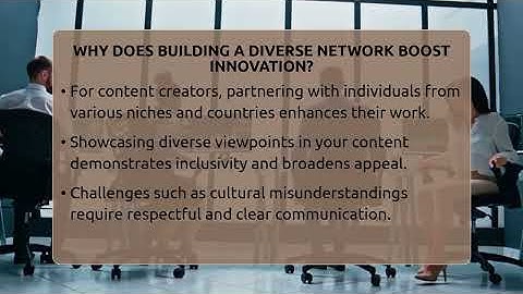 Why Does Building A Diverse Network Boost Innovation? - Everyday-Networking