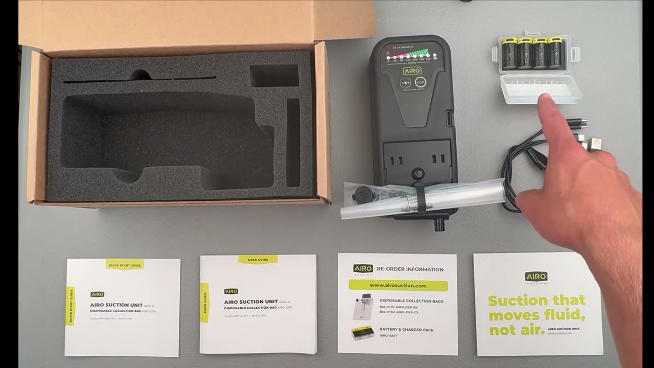 Meet the AIRO Suction Unit
