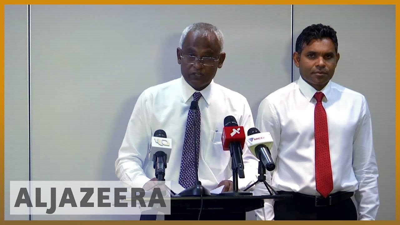 🇲🇻 المعارضة في جزر المالديف تدّعي الفوز في الانتخابات الرئاسية | الجزيرة الإنجليزية