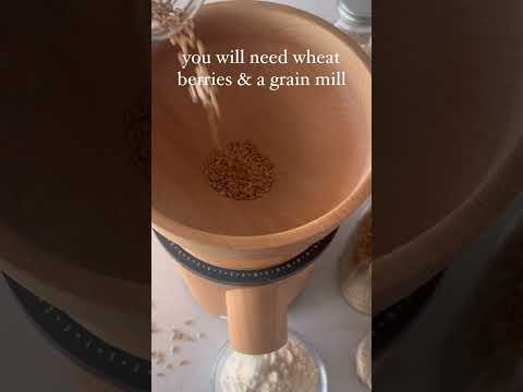 How to Grind your own Flour at Home - Homestead How-To