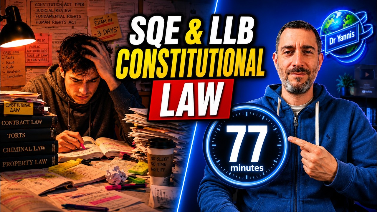 Pass Your Law Exams: UK Constitutional Law Revision Session - YouTube