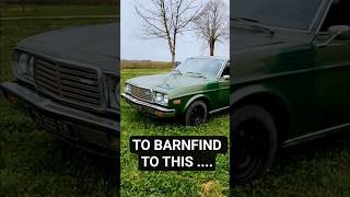 Rare 70s japenese coupe barnfind , jdm coupe saved 👌#jdmclassic#jdmbarnfind#mazda929#rx4
