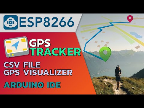 NodeMCU(ESP8266) | GPS | CSV Data Logging - GPS Tracker (feat. GPS Visualizer)?️