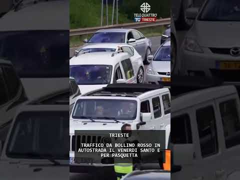 Video TRAFFICO DA BOLLINO ROSSO IN AUTOSTRADA IL VENERDI SANTO E PER PASQUETTA | 02/04/2026