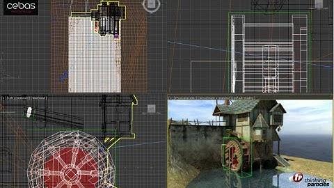 Flow Solver and Open VDB - Create fluids on Watermill (Edwin Braun thinkingParticles Drop 8)