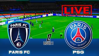 🔴LIVE: Paris FC vs PSG | Ligue 1 2026 | Full Match Simulation