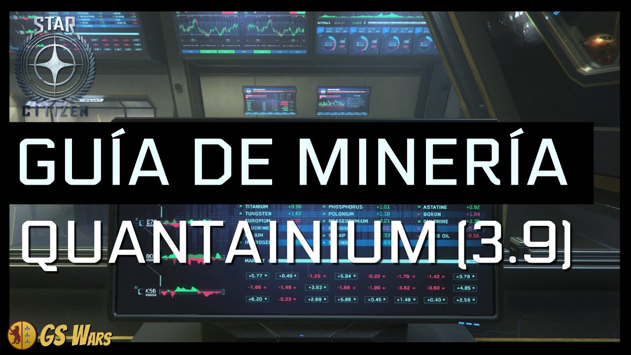 Guía Minería QUANTAINIUM, el Mineral Más Valioso | STAR CITIZEN en ...
