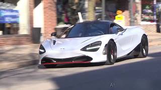 Mclaren 720s on road -