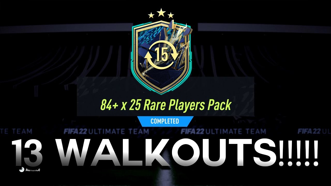 OMGGG!! 84+ x25 Rare Players Pack! ICON SWAPS TOKENS FOR LA LIGA TOTS! FIFA 22