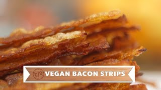 How to Make Vegan Bacon Strips that Actually Pack in Tons of Flavor!