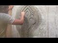 plaster. art. design