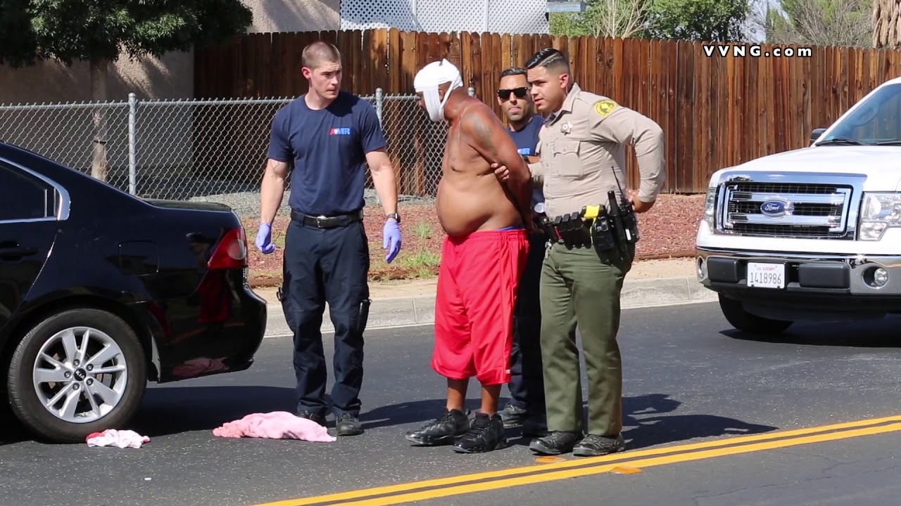 Man in crash arrested for DUI in Victorville