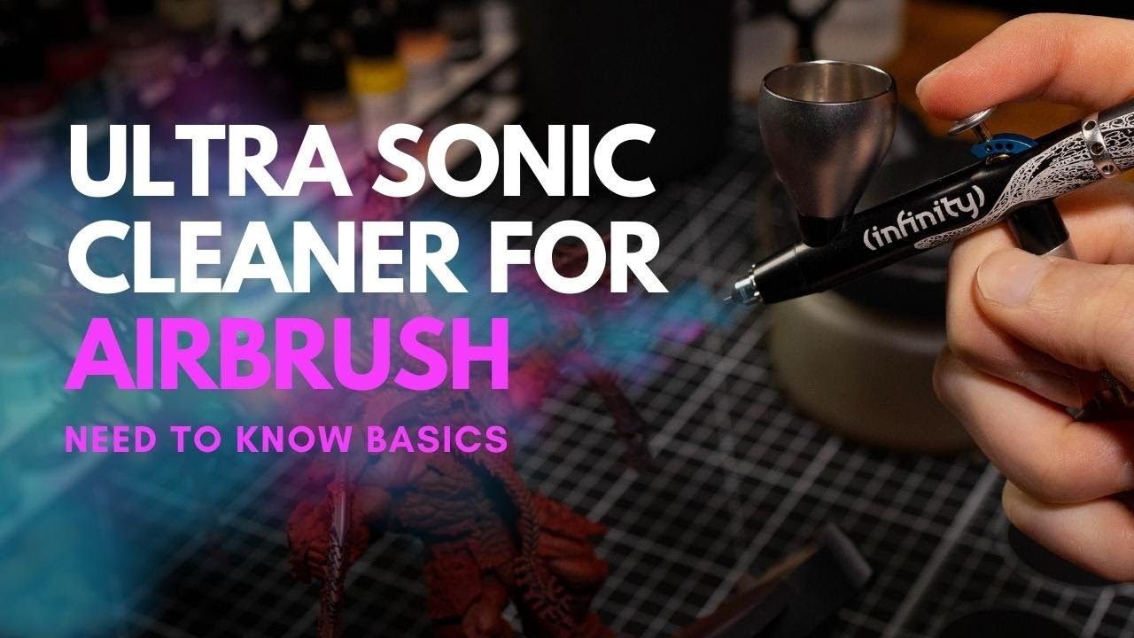 Using Ultra Sonic Cleaner On The Airbrush YouTube