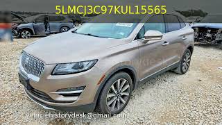 Lincoln MKC 2019 - 5LMCJ3C97KUL15565