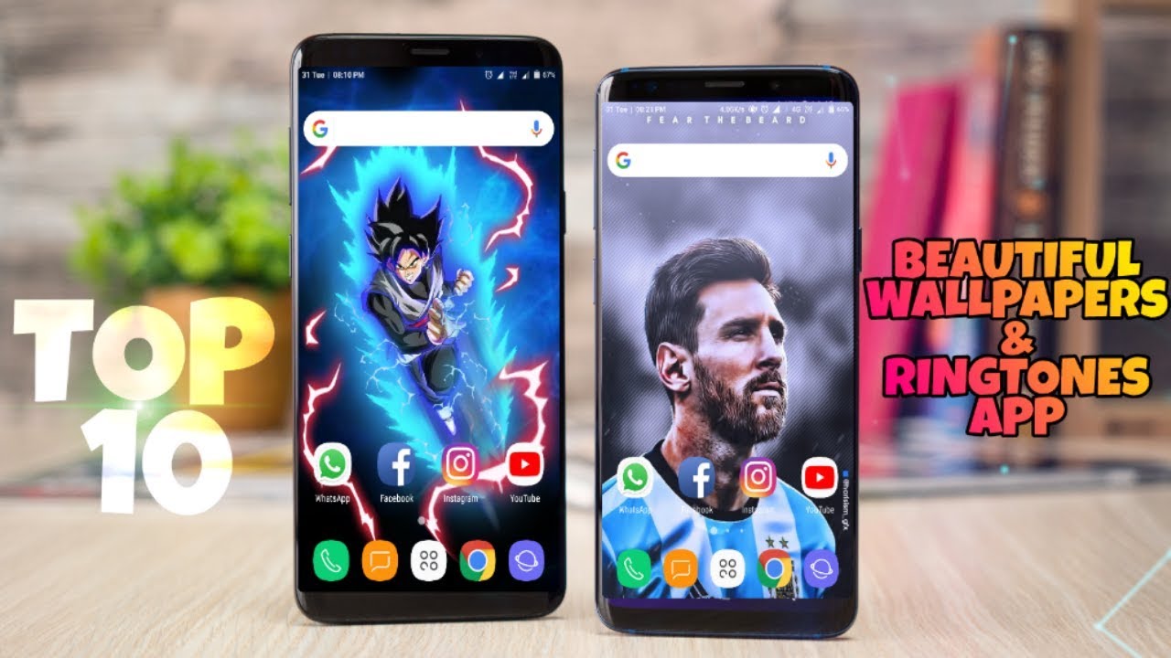 10 BEAUTIFUL WALLPAPER AND RINGTONE APPS for Android 2018 by