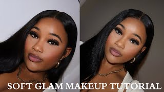my SOFT GLAM MAKEUP TUTORIAL 2024 *BEGINNER FRIENDLY* | products, tips + tricks |