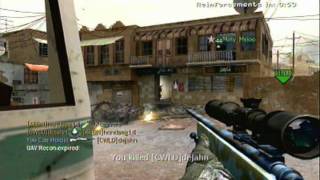 Amazing Cod4 Sniper Streak
