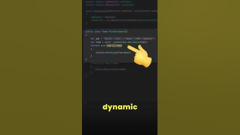 dynamic in C# is terrible