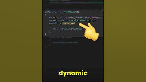 dynamic in C# is terrible