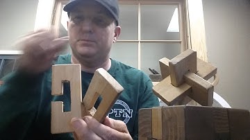 Assembling a 3 piece wood puzzle