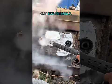 Compact dry ice blaster demonstration