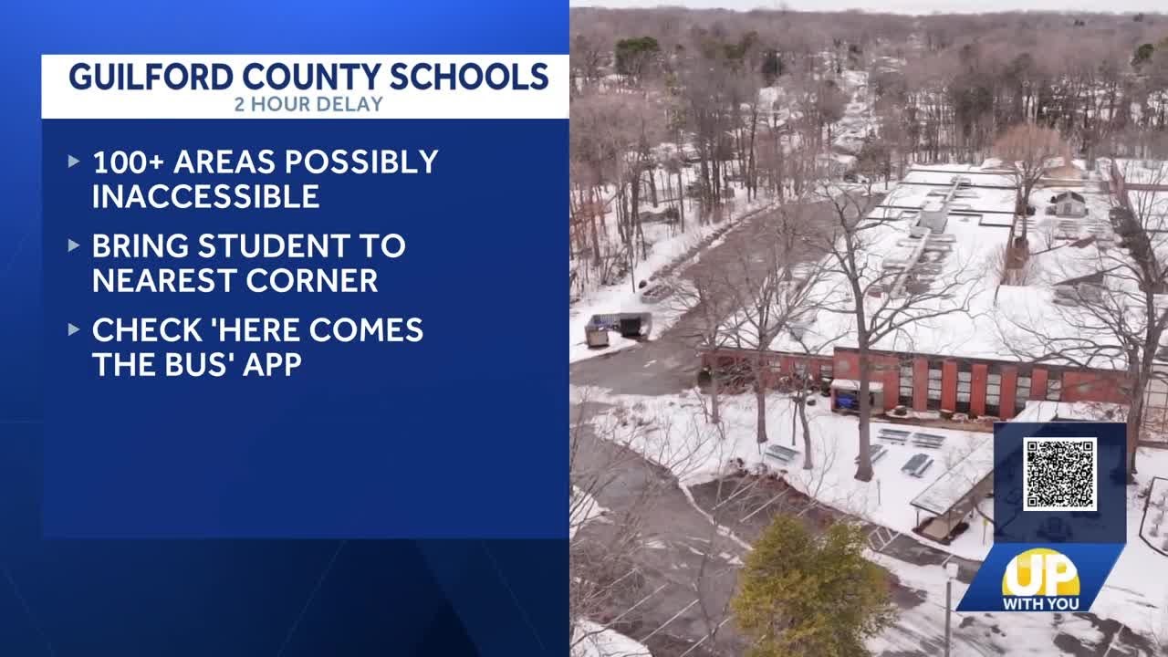 Guilford County Schools announces 2-hour delay for Feb. 6, provides ...