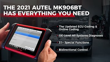 Autel MaxiCOM MK906BT Introduction & Function List