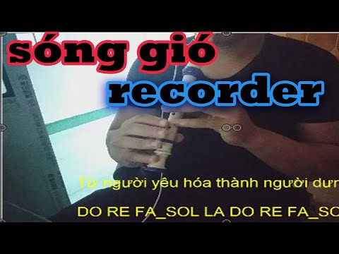 Video hướng dẫn thổi sáo dọc recorder : cách bấm note sóng... - youtube