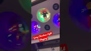 Christmas Light Shopping At Target