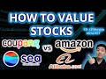 HOW TO VALUE A COMPANY STOCK LIKE A JP MORGAN ANALYST - Coupang vs. Amazon vs. Alibaba vs. Sea