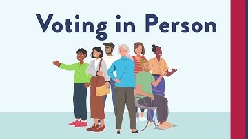 Be Election Ready: In-Person Voting (30-Second Version)