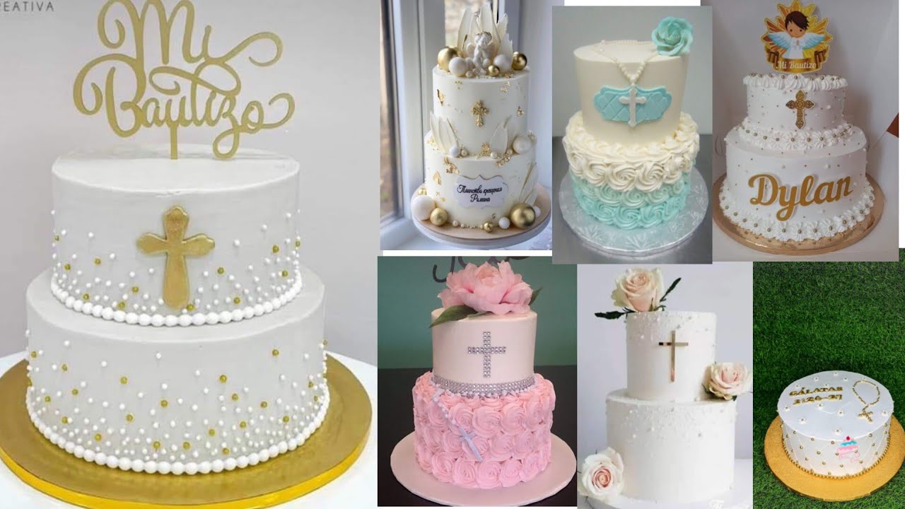 Pasteles para bautizo, primera comunión y confirmación 